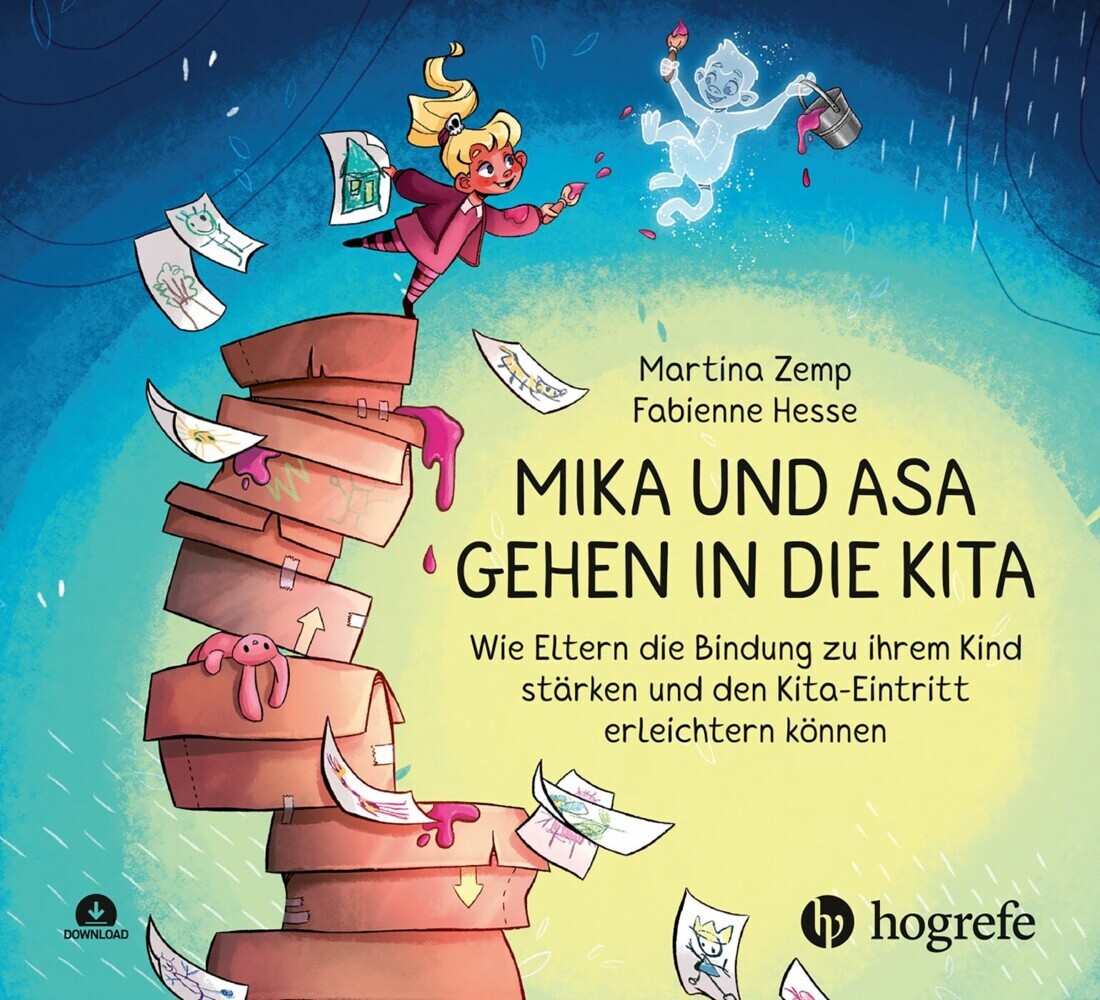 Mika und Asa gehen in die Kita main product photo