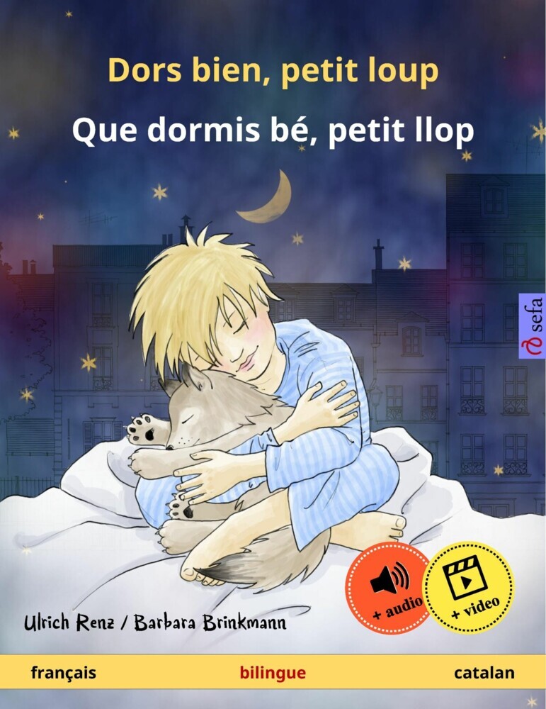 Dors bien, petit loup - Que dormis bé, petit llop (français - catalan) main product photo