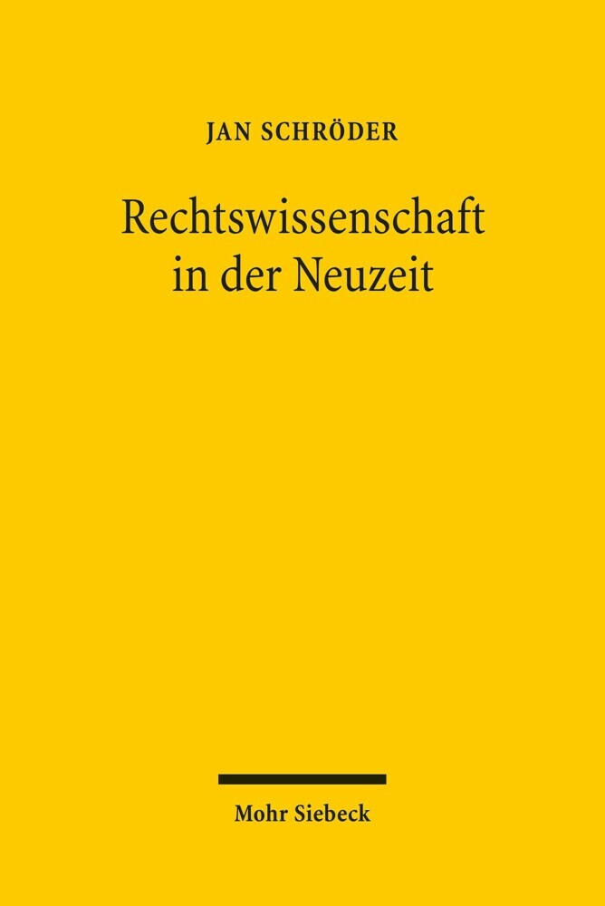 Rechtswissenschaft in der Neuzeit main product photo