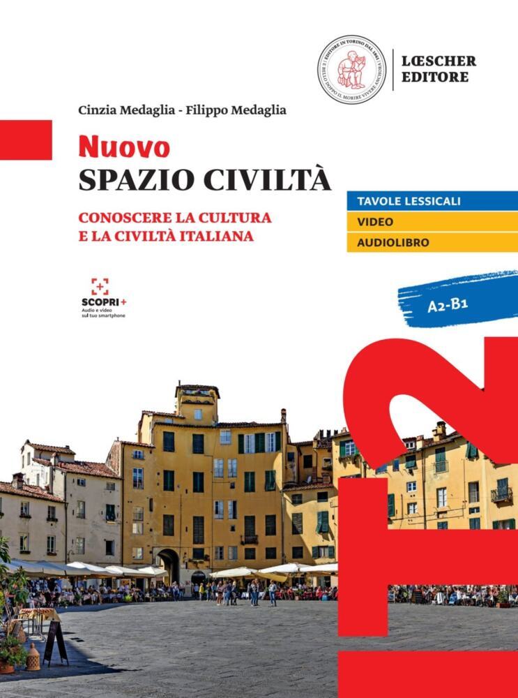Nuovo Spazio Civiltà A2-B1 - Edizione ibrida main product photo