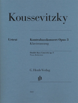 Serge Koussevitzky - Kontrabasskonzert op. 3