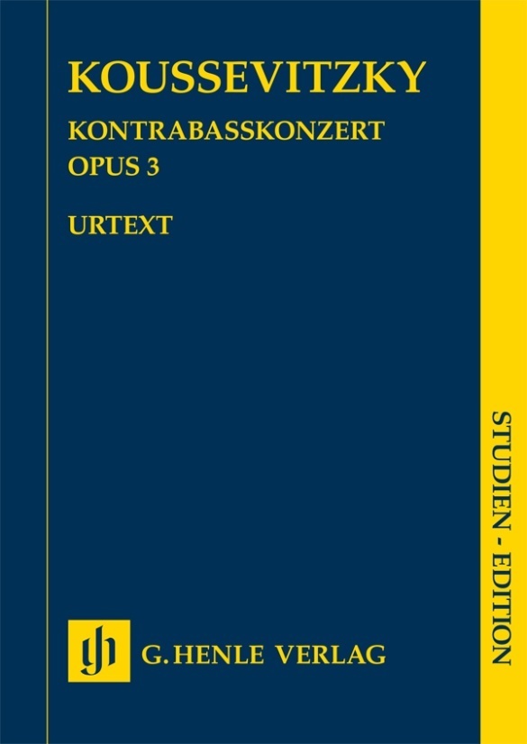Serge Koussevitzky - Kontrabasskonzert op. 3 main product photo