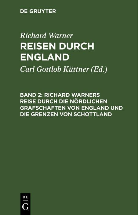 Richard Warners Reise durch die nördlichen Grafschaften von England und die Grenzen von Schottland main product photo