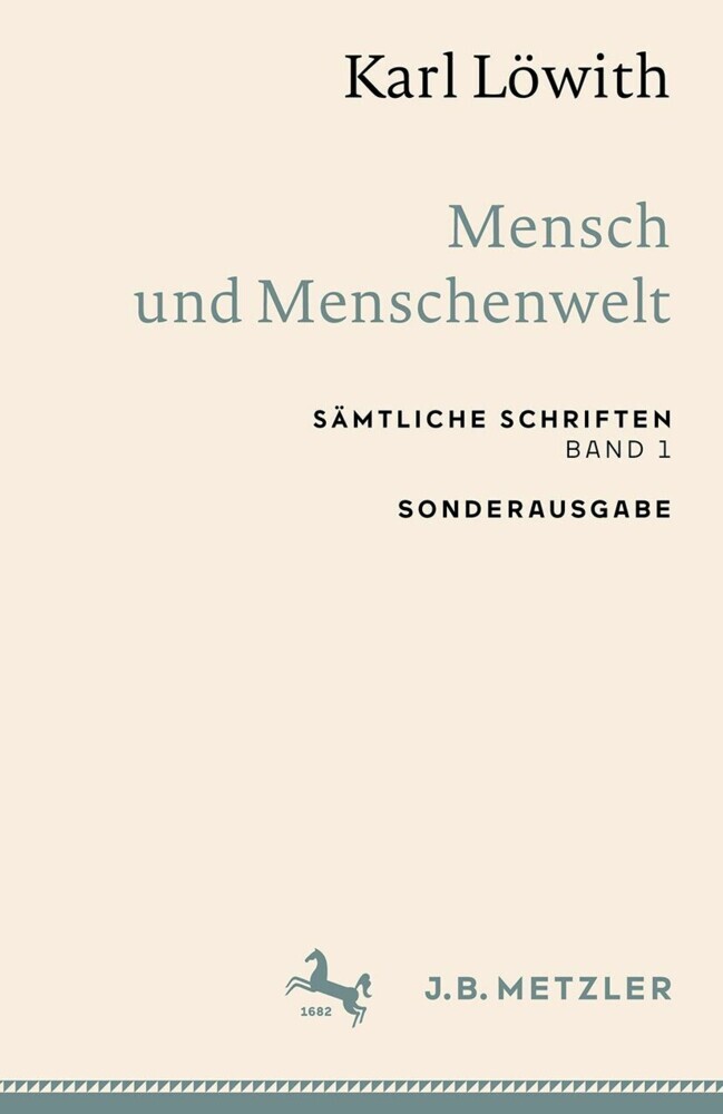 Karl Löwith: Mensch und Menschenwelt main product photo