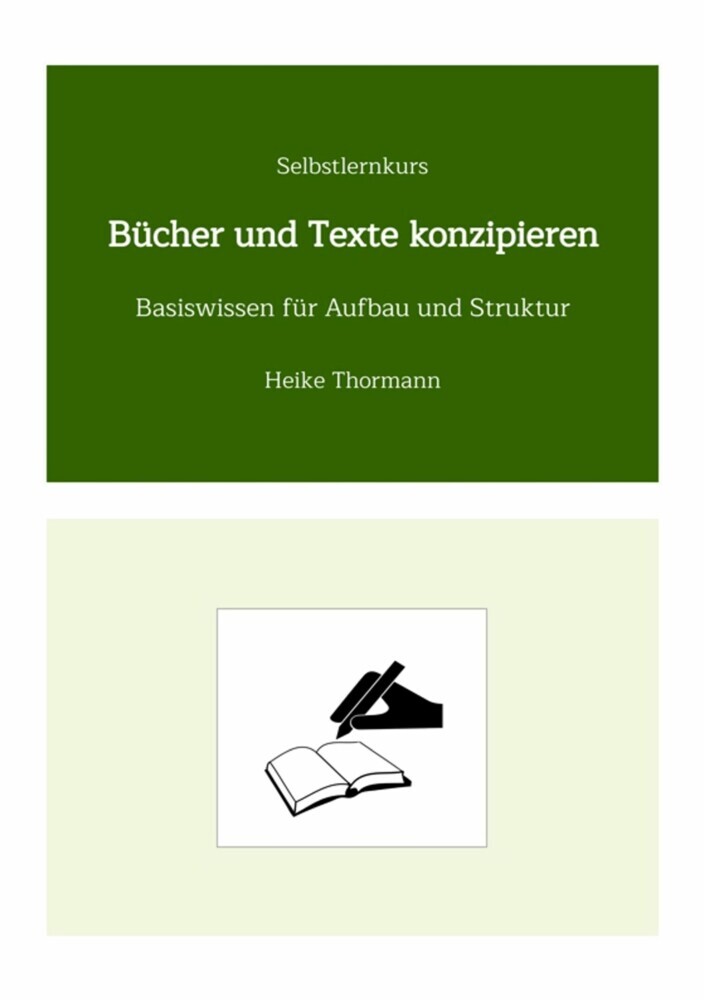 Selbstlernkurs: Bücher und Texte konzipieren main product photo