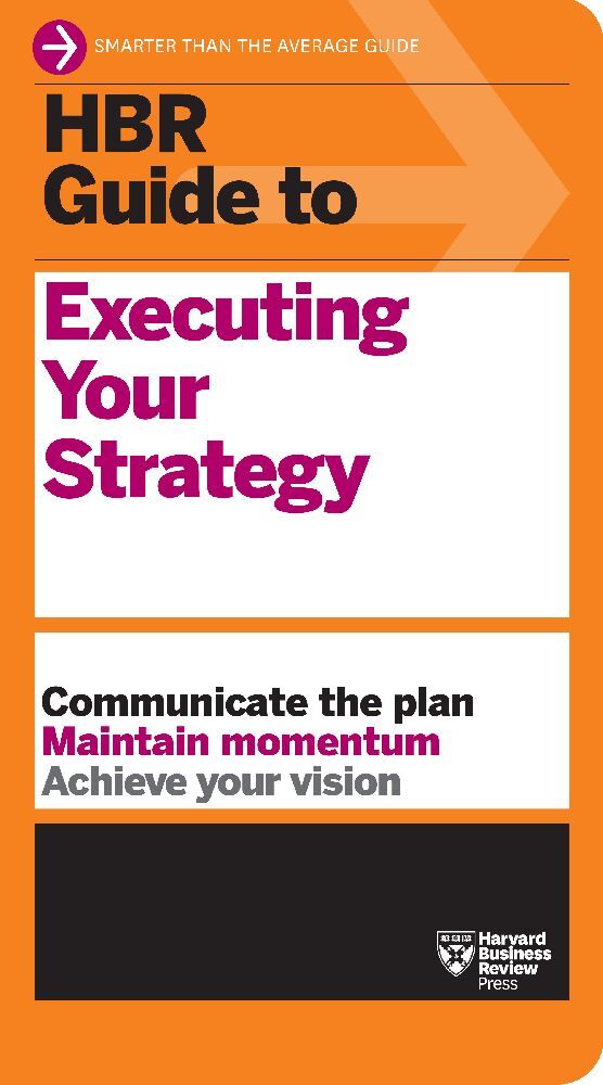 HBR Guide to Executing Your Strategy main product photo
