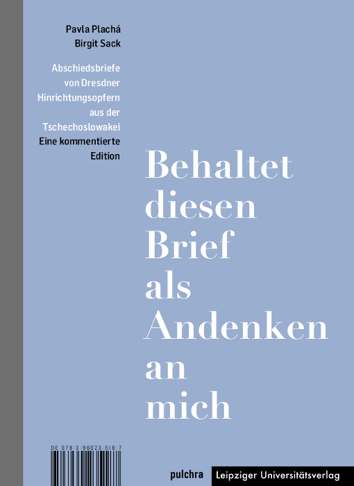 "Behaltet diesen Brief als Andenken an mich" / "Tento dopis si nechte na památku na me" main product photo