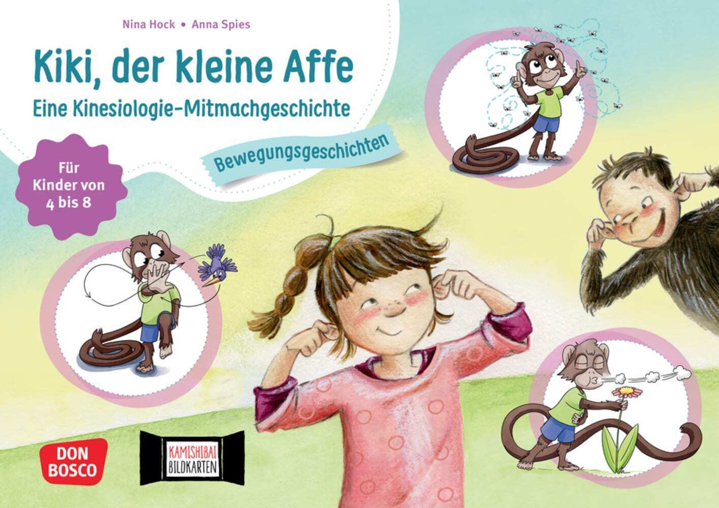 Kiki, der kleine Affe. Eine Kinesiologie-Mitmachgeschichte, m. 1 Beilage main product photo