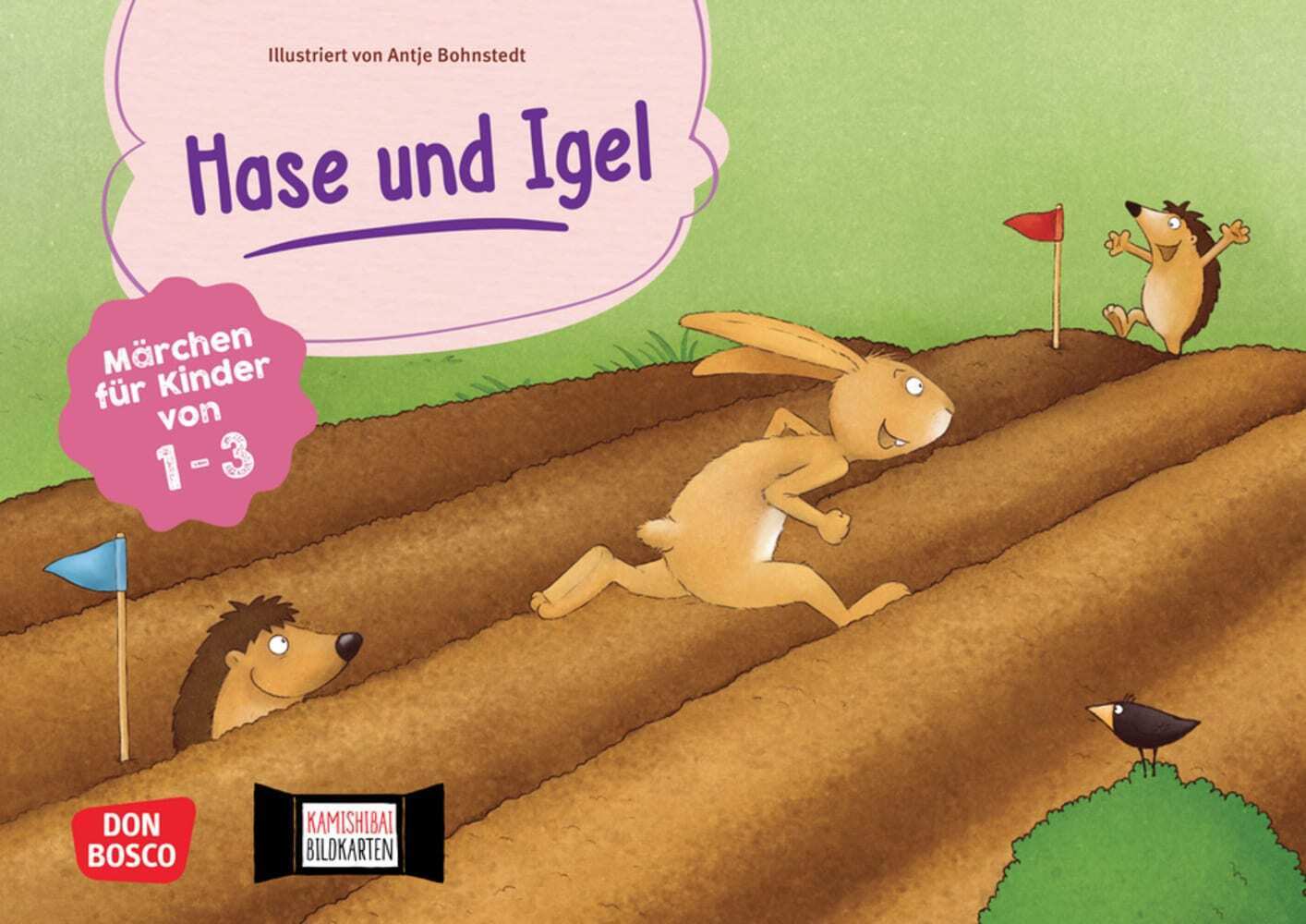 Hase und Igel. Kamishibai Bildkartenset main product photo