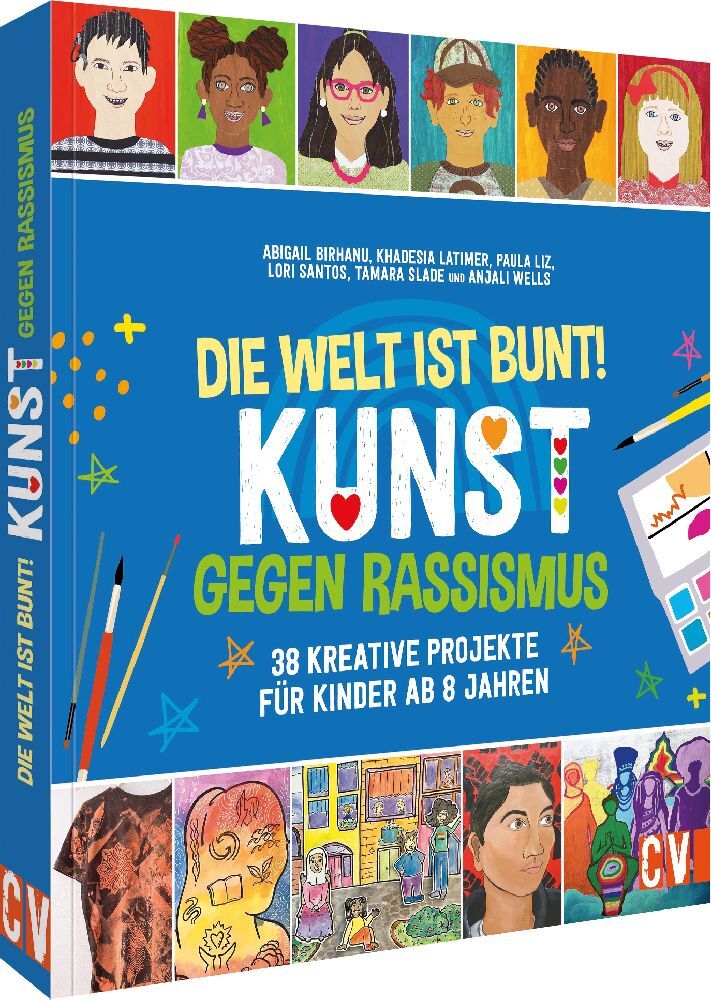 Die Welt ist bunt! Kunst gegen Rassismus main product photo