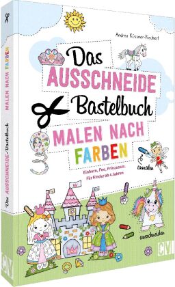 Das Ausschneide-Bastelbuch Malen nach Farben