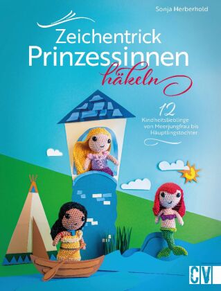 Zeichentrick-Prinzessinnen häkeln
