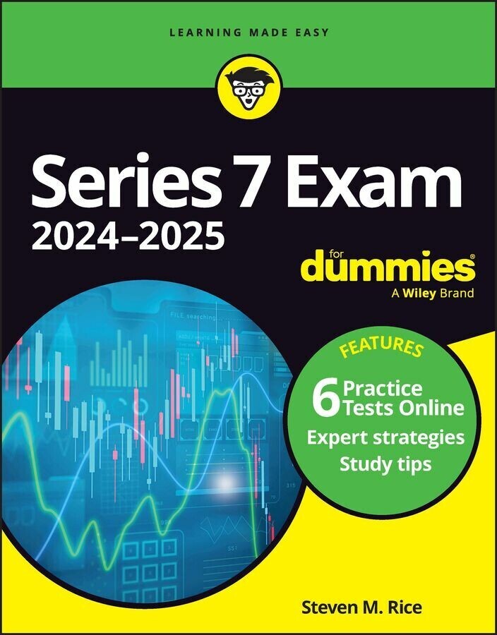 Series 7 Exam 2024-2025 For Dummies (+ 6 Practice Tests Online) main product photo