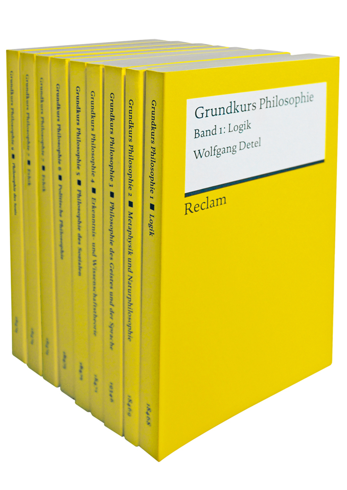 Grundkurs Philosophie. Neun Bände eingeschweißt main product photo