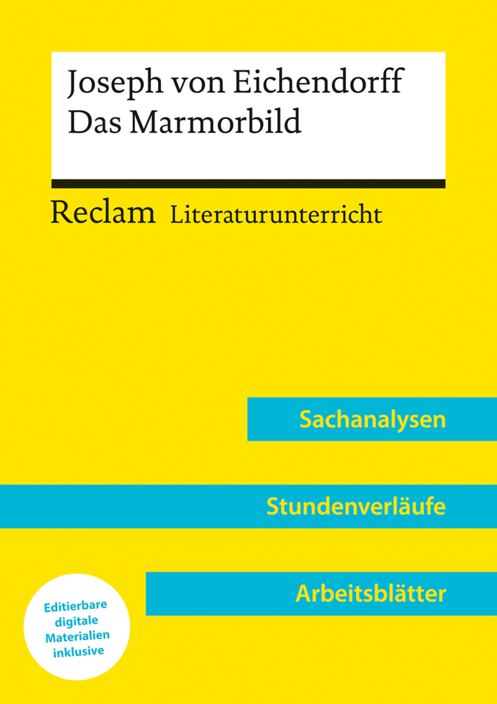 Joseph von Eichendorff: Das Marmorbild (Lehrerband) | Mit Downloadpaket (Unterrichtsmaterialien) main product photo