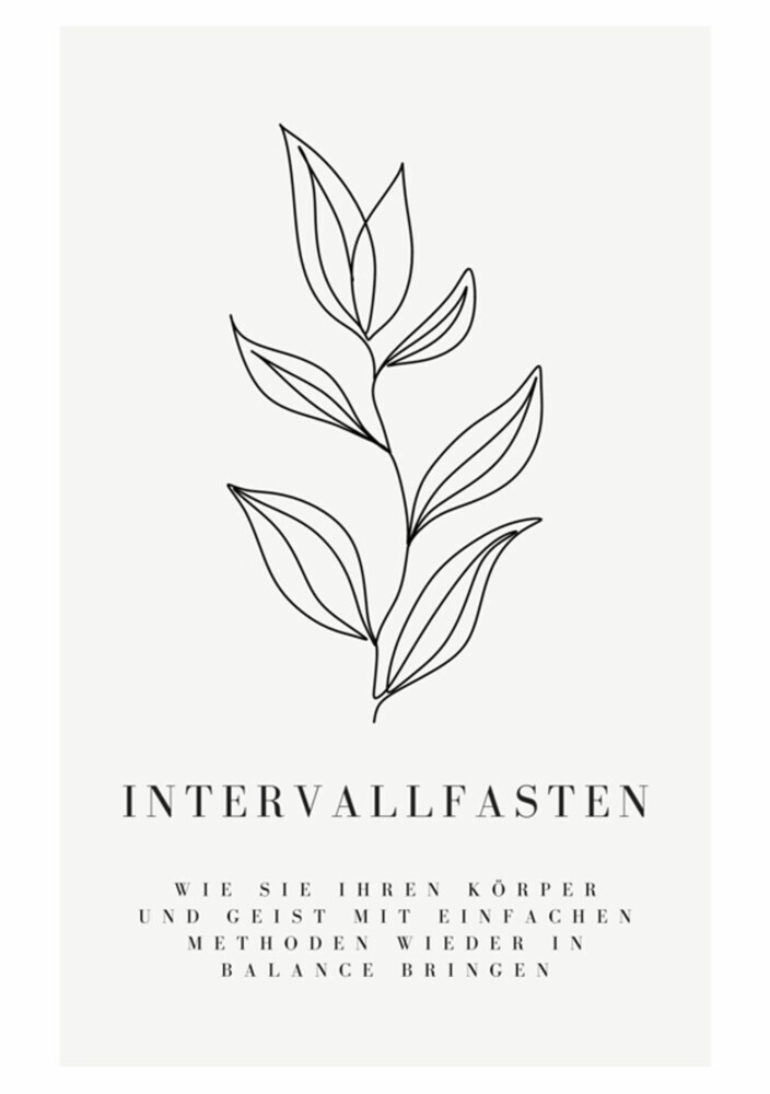 Intervallfasten: Wie Sie Ihren Körper und Geist mit einfachen Methoden wieder in Balance bringen main product photo