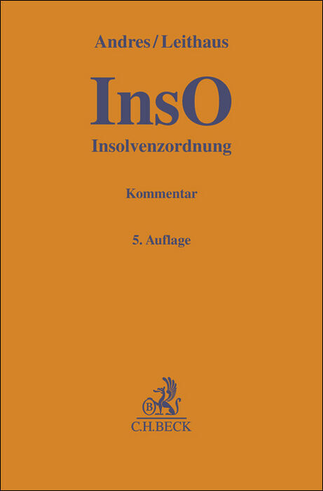 Insolvenzordnung (InsO) main product photo