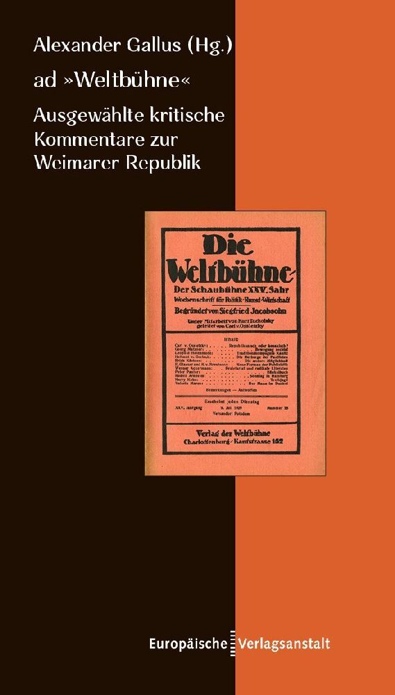 ad "Weltbühne" main product photo