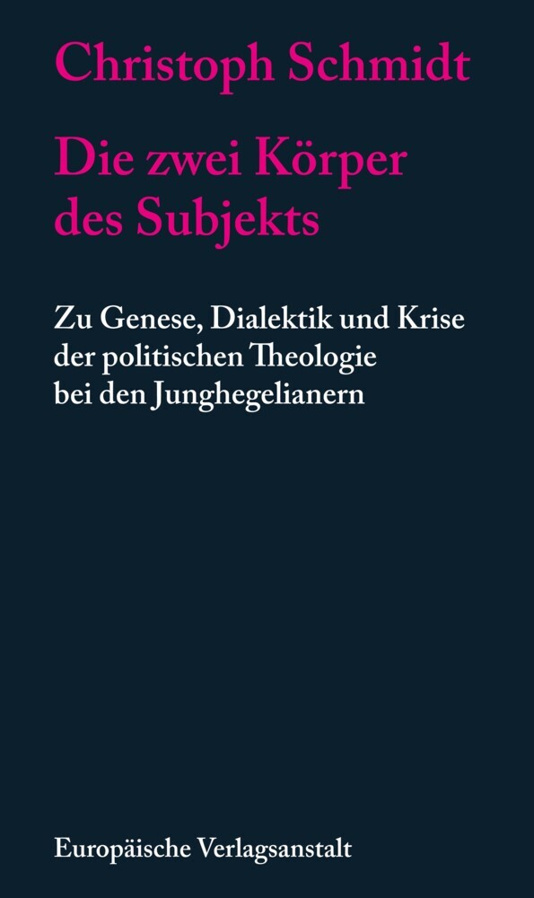 Die zwei Körper des Subjekts main product photo