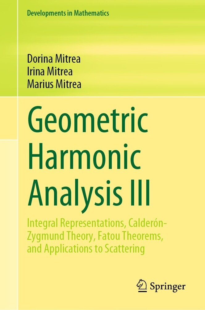 Geometric Harmonic Analysis III main product photo