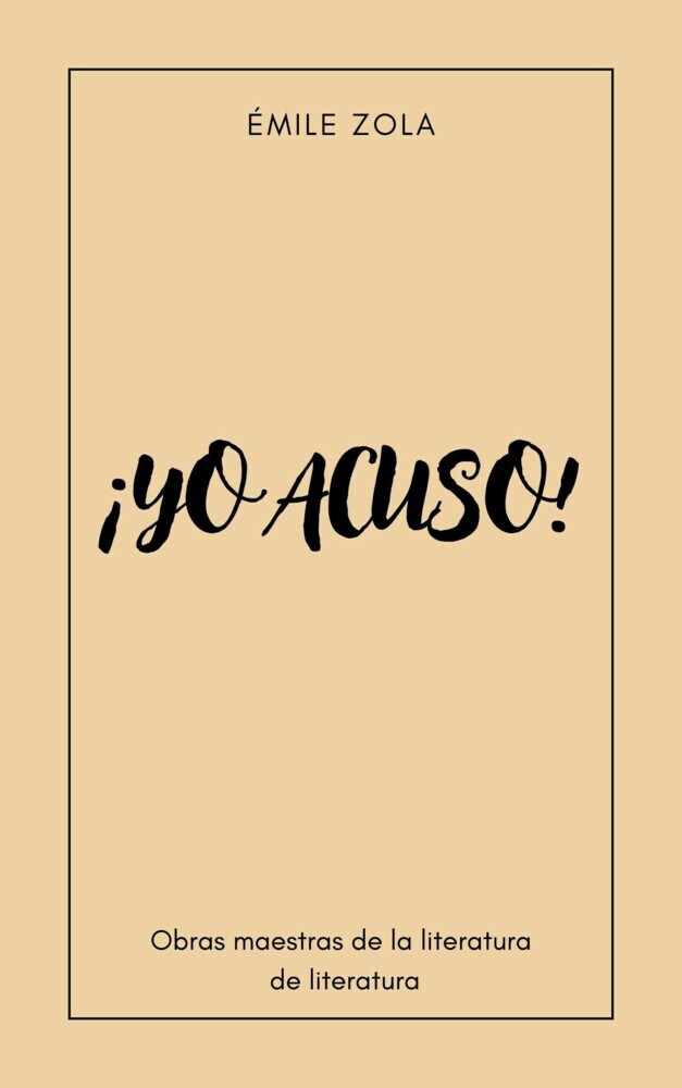 ¡Yo acuso! main product photo