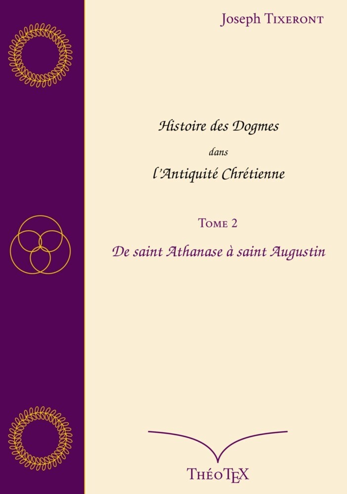 Histoire des Dogmes dans l'Antiquité Chrétienne, Tome 2 main product photo