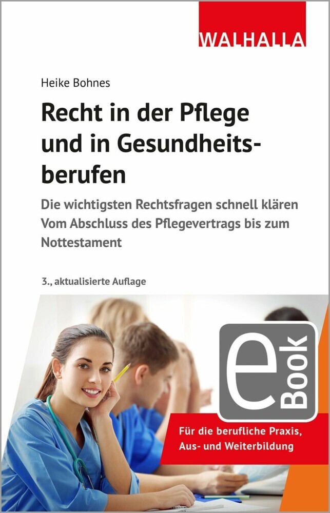 Recht in der Pflege und in Gesundheitsberufen main product photo
