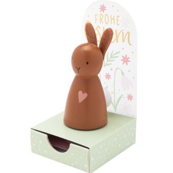 Holzhase für Geldgeschenk "Ostern"