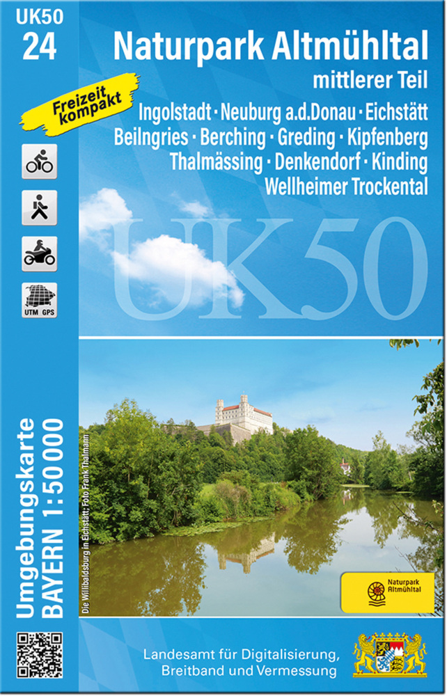UK50-24 Naturpark Altmühltal mittlerer Teil main product photo