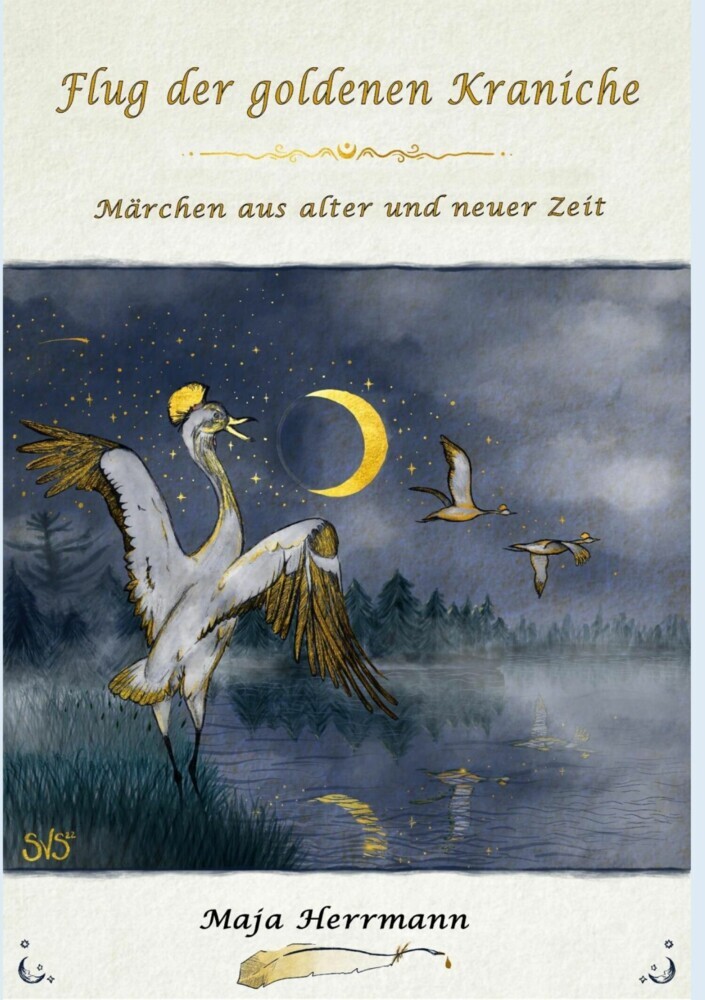 Flug der goldenen Kraniche main product photo