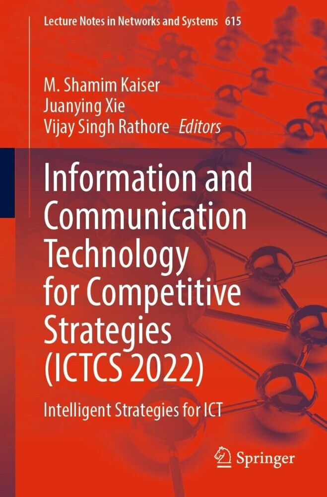 Information and Communication Technology for Competitive Strategies (ICTCS 2022) main product photo