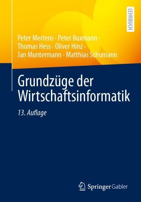 Grundzüge der Wirtschaftsinformatik main product photo