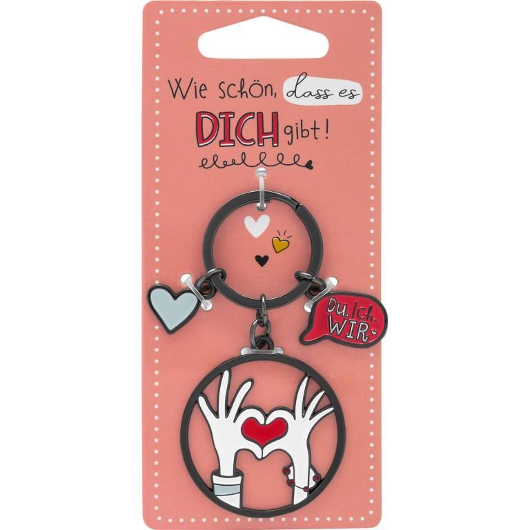 Schlüsselanhänger Motiv "Du, ich, wir" main product photo