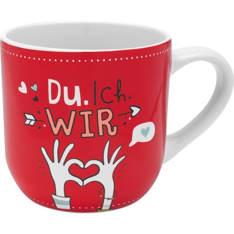 Tasse groß Motiv "Du, ich, wir" main product photo