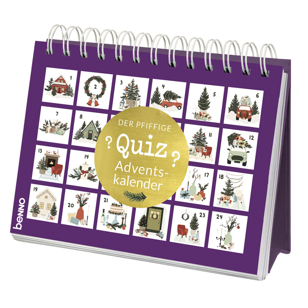 Der pfiffige Quiz-Adventskalender main product photo