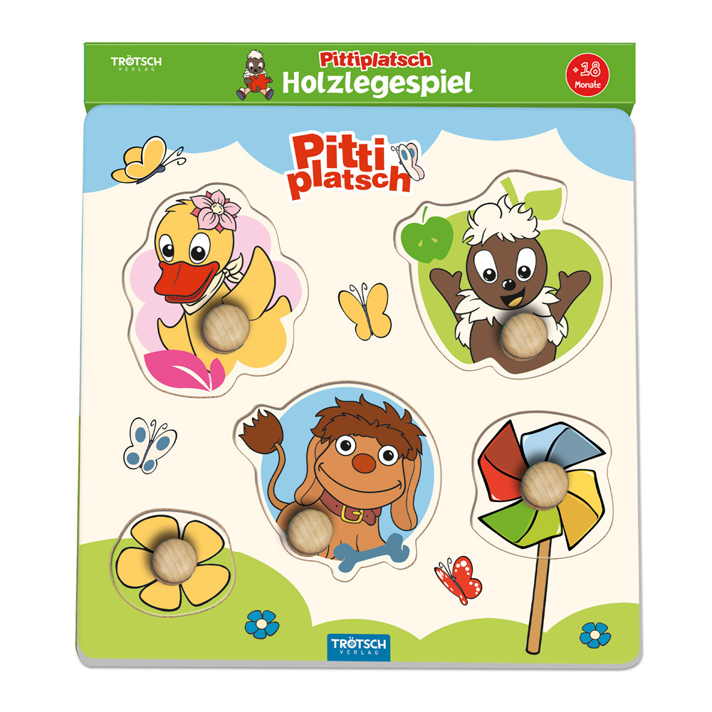 Trötsch Pittiplatsch Holzlegespiel main product photo