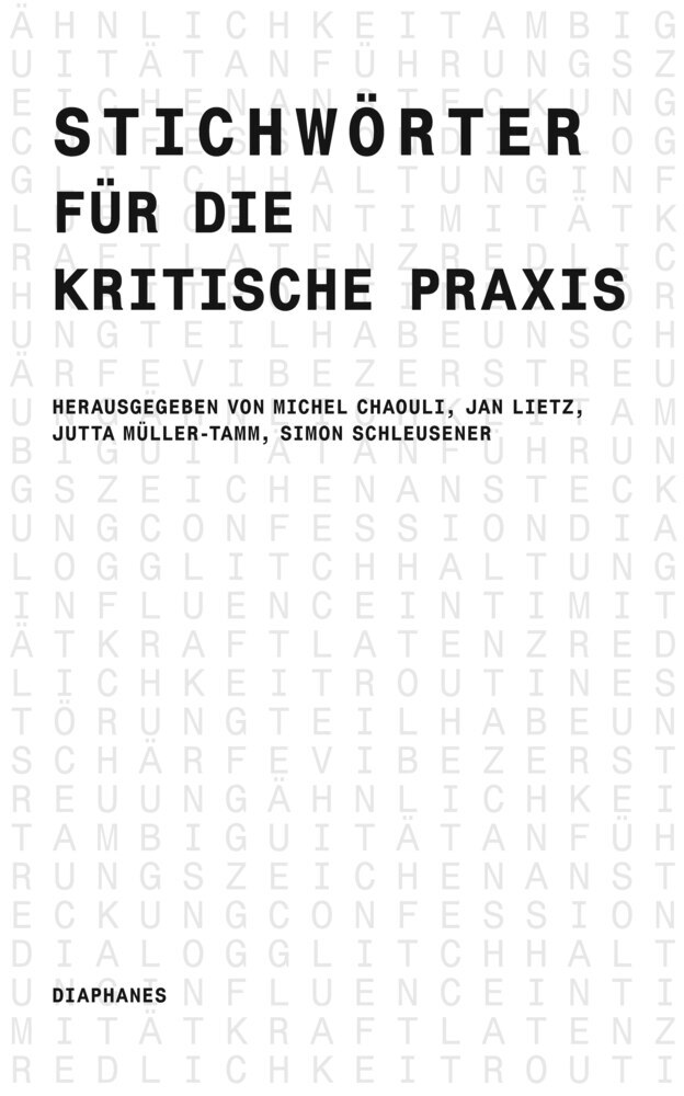 Stichwörter für die kritische Praxis main product photo
