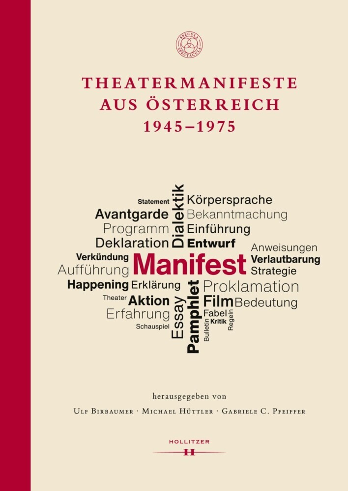 Theatermanifeste aus Österreich 1945-1975 main product photo
