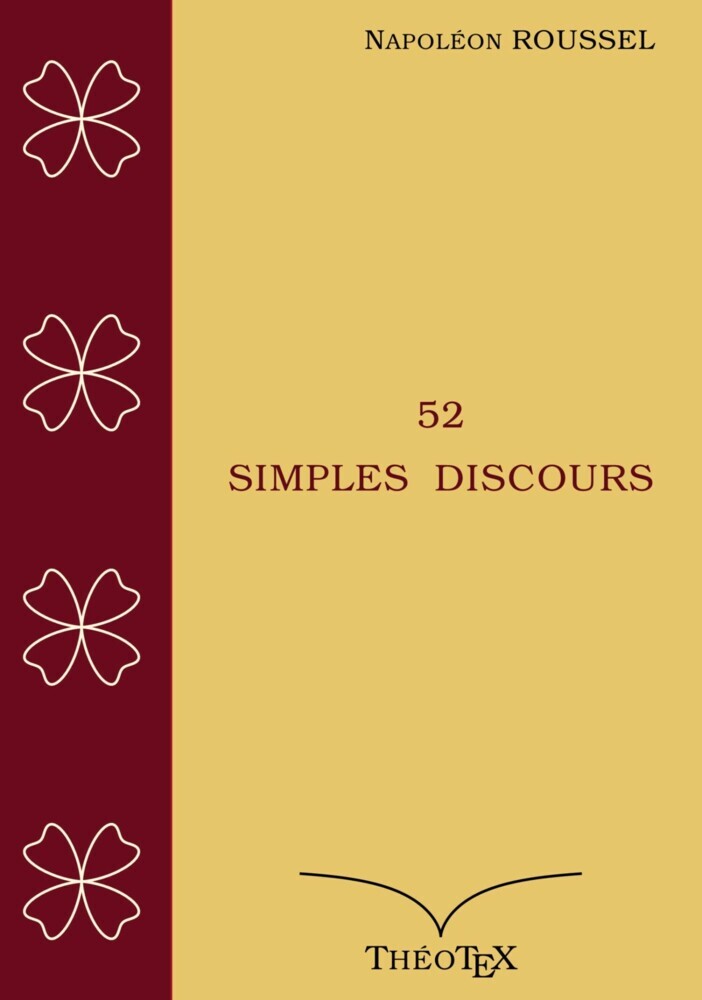 52 Simples Discours main product photo