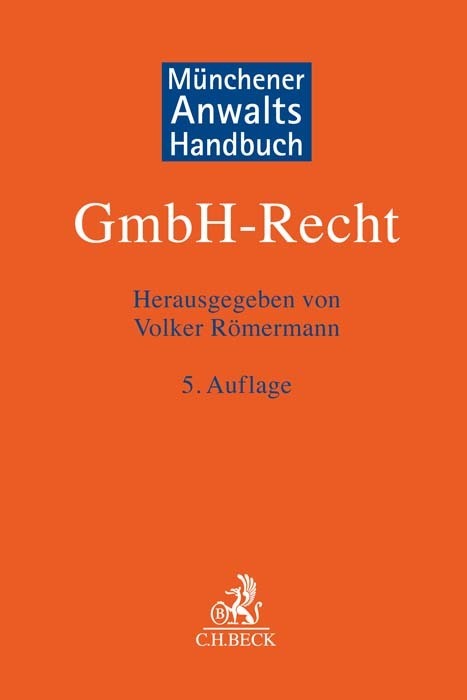 Münchener Anwaltshandbuch GmbH-Recht main product photo