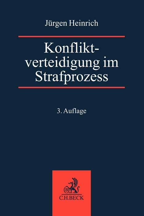 Konfliktverteidigung im Strafprozess main product photo