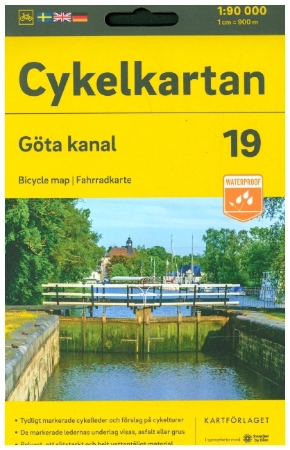 Cykelkartan Blad 19 Göta kanal main product photo