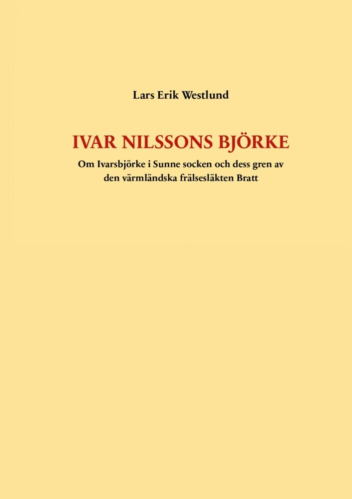 Ivar Nilssons Björke main product photo