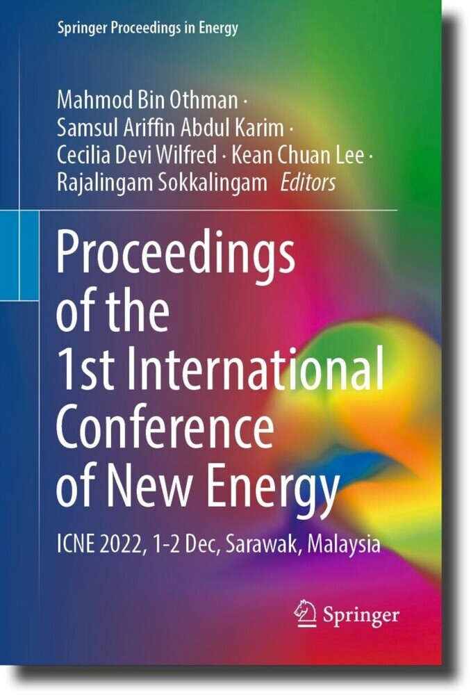 Proceedings of the 1st International Conference of New Energy main product photo