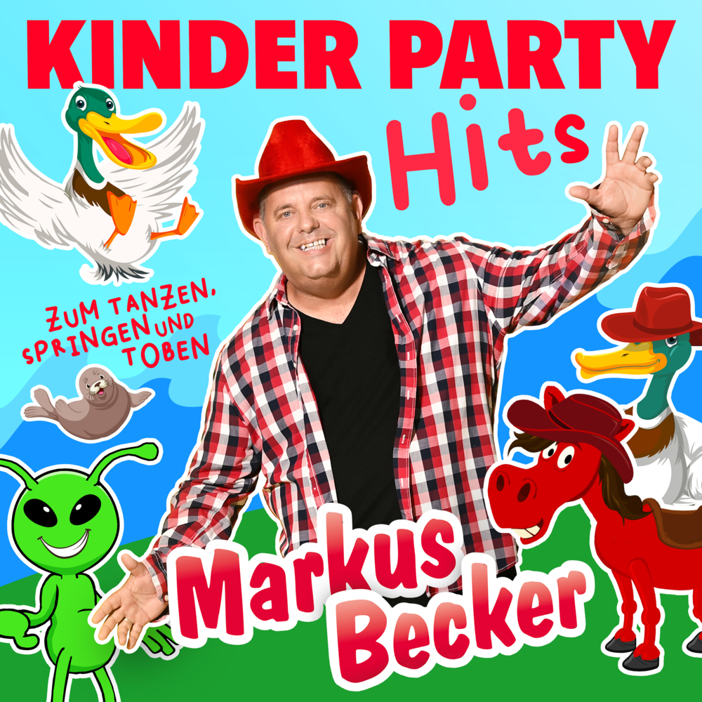 Kinder Party Hits zum Tanzen, Springen und Toben, 1 Audio-CD main product photo