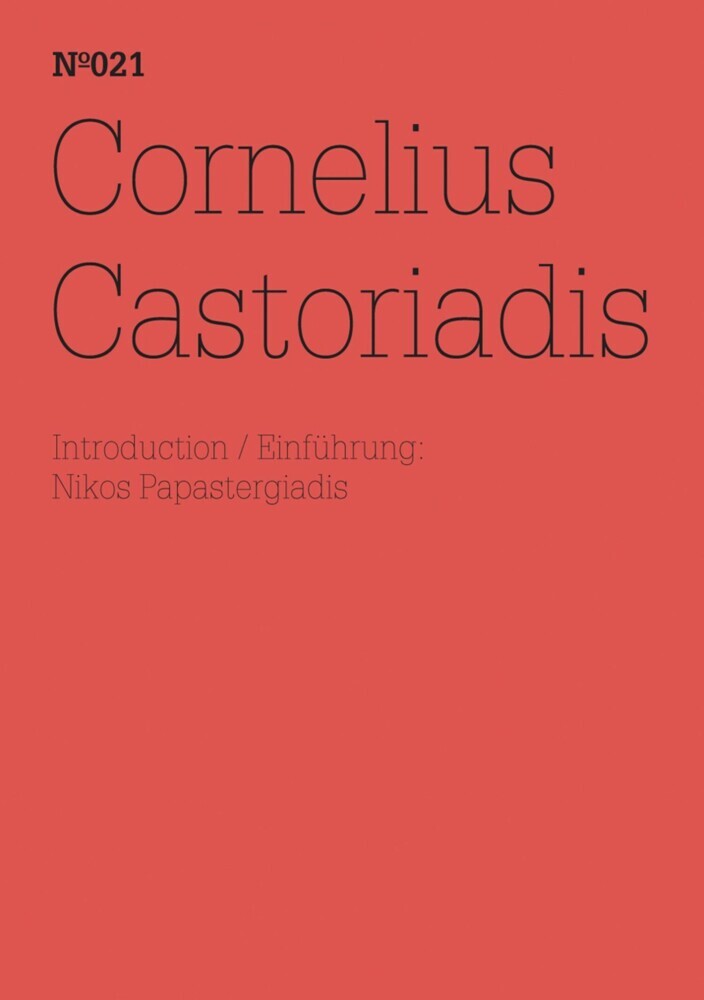 Cornelius Castoriadis main product photo