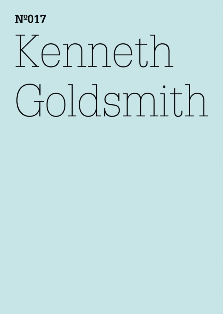 Kenneth Goldsmith main product photo
