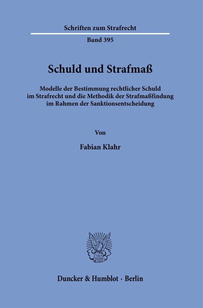 Schuld und Strafmaß. main product photo
