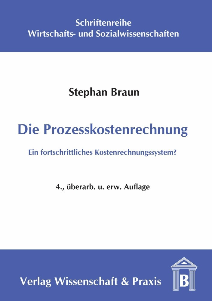 Die Prozesskostenrechnung. main product photo