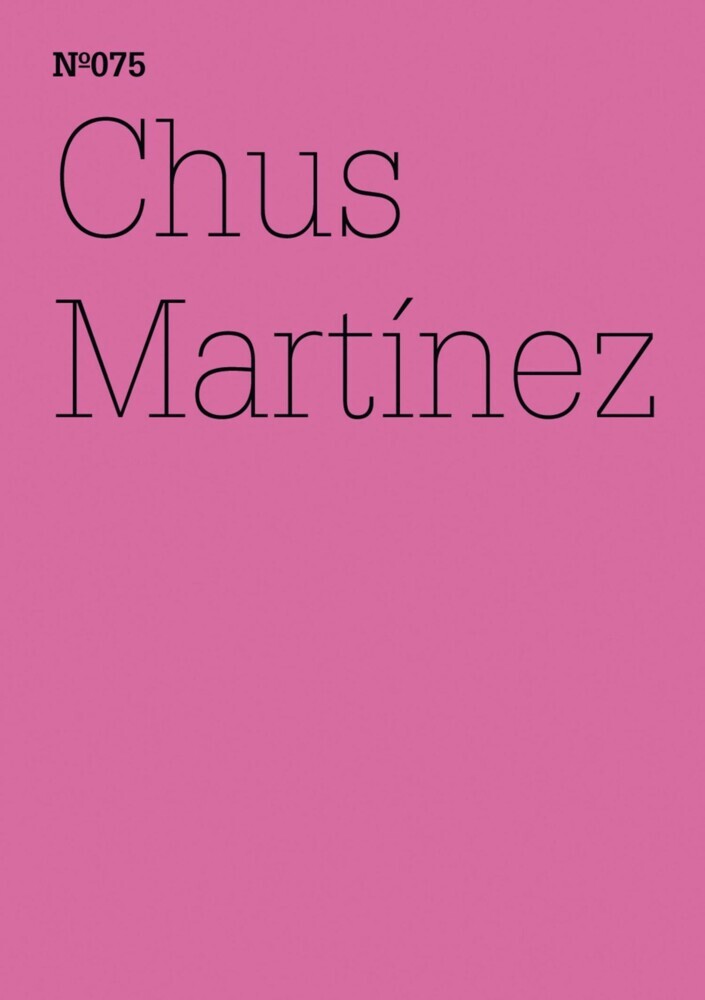 Chus Martínez main product photo